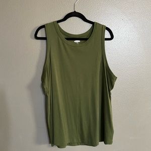 Olive green tank